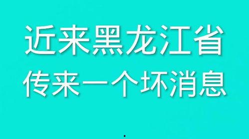 最新黑龙江爆料消息,揭秘神秘事件背后的真相
